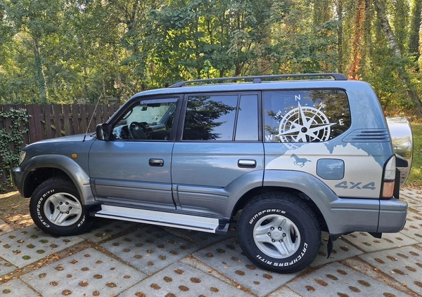 Toyota Land Cruiser cena 59900 przebieg: 214555, rok produkcji 1999 z Kowary małe 781